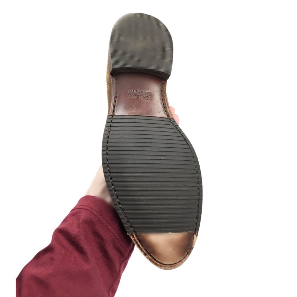 Johnson & Murphy Brown Calf Suede Ankle Boot 6.5M - Picture 5 of 5